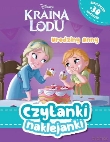 Czytanki naklejanki. Urodzinowa niespodzianka. Disney Kraina Lodu [KSIĄŻKA]