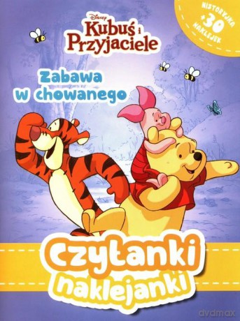 Czytanki naklejanki. Zabawa w chowanego. Disney Kubuś i Przyjaciele [KSIĄŻKA]