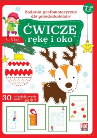 Ćwiczę rękę i oko. 30 mikołajkowych zadań [KSIĄŻKA]