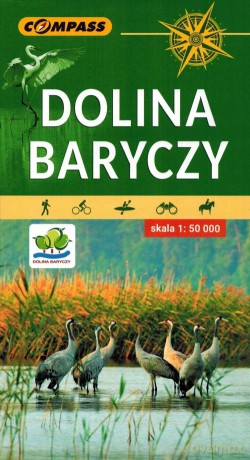 Dolina Baryczy. Mapa turystyczna w skali 1:50 000 (wersja wodoodporna)