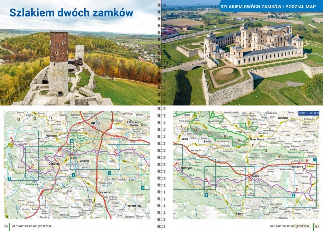 Główny Szlak Świętokrzyski plus. Przewodnik turystyczny - Elżbieta Wołoszyńska-Wiśniewska, Marek Wołoszyński [KSIĄŻKA]