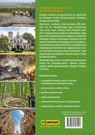 Główny Szlak Świętokrzyski plus. Przewodnik turystyczny - Elżbieta Wołoszyńska-Wiśniewska, Marek Wołoszyński [KSIĄŻKA]