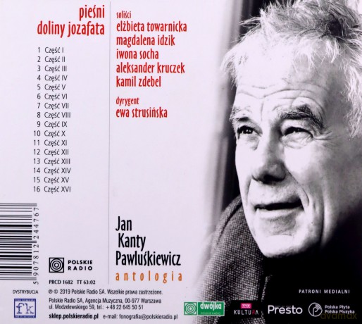 Jan Kanty Pawluśkiewicz: Jan Kanty Pawluśkiewicz. Antologia Vol.12 - Pieśni Doliny Jozafata [CD]