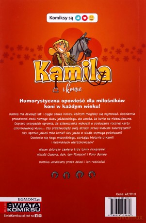 Kamila i konie. Miłość Oceana (Tom 1) - Lili Mésange [KSIĄŻKA]