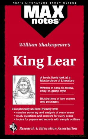 King Lear (Maxnotes Literature Guides) - William Shakespeare, Corinna Siebert Ruth [KSIĄŻKA]