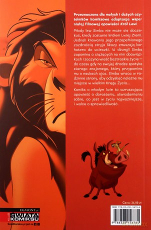 Klasyczne baśnie Disneya w komiksie. Król Lew - Bobbi Jg Weiss [KSIĄŻKA]