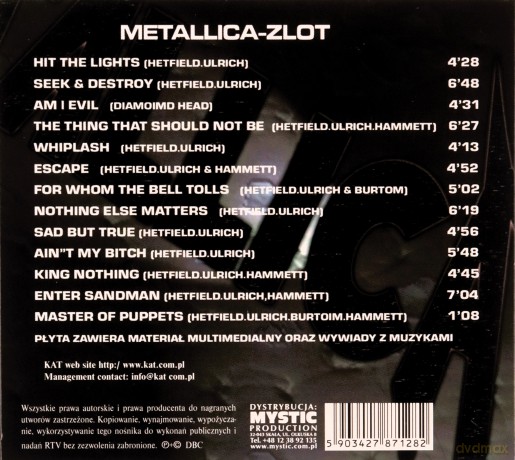 Kat: Metallica Zlot [CD]