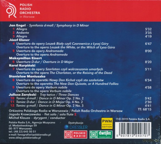 Orkiestra Polskiego Radia: Muzyka kompozytorów polskich XVIII i XIX wieku [CD]