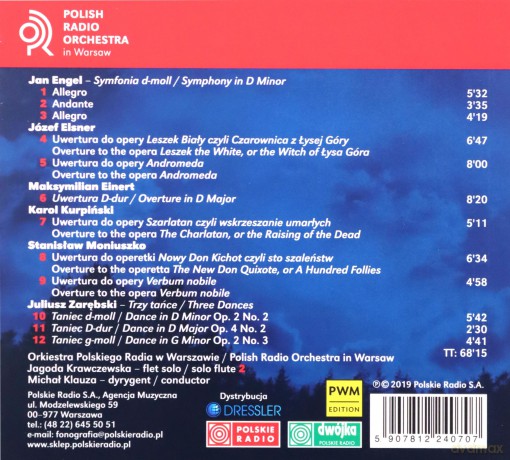 Orkiestra Polskiego Radia: Muzyka kompozytorów polskich XVIII i XIX wieku [CD]