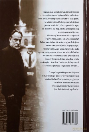 Oddać życie za Polskę. Samobójstwo altruistyczne w kulturze polskiej XIX wieku - Stefan Chwin [KSIĄŻKA]