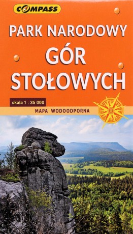 Park Narodowy Gór Stołowych. Mapa kieszonkowa w skali 1: 35 000 (wersja wodoodporna)