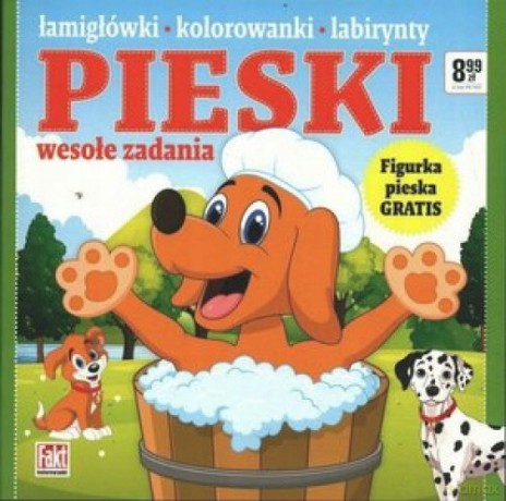 Pieski. Wesołe zadania [KSIĄŻKA]