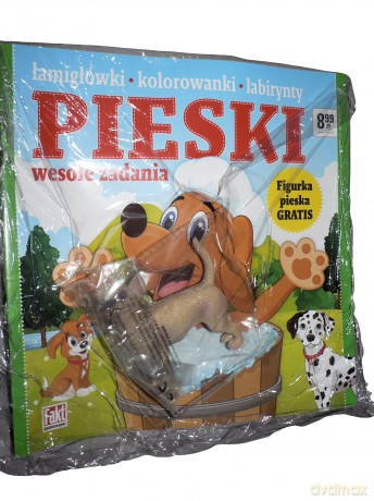 Pieski. Wesołe zadania [KSIĄŻKA]