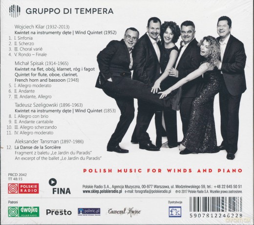 Polish Music For Winds And Piano (digipack) [CD]
