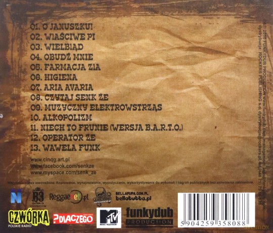 Senk Że: Senk Że - Mocna czwórka [CD]