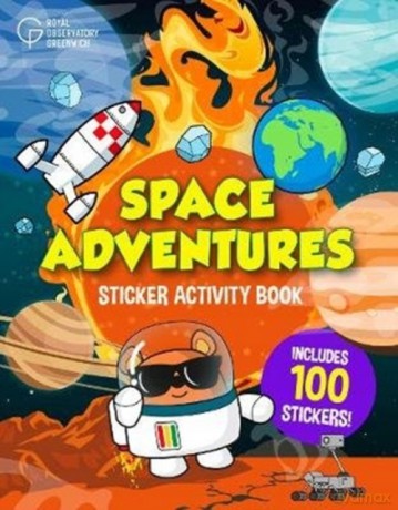 Space Adventures Sticker Activity Book - Royal Observatory Greenwich [KSIĄŻKA]