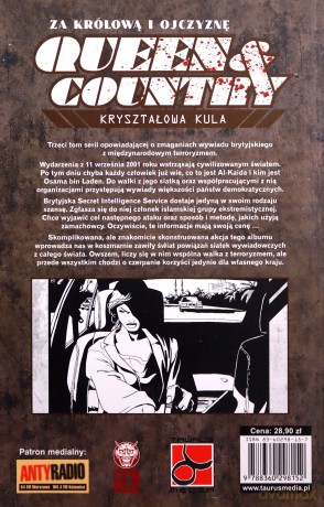 Za Królową i Ojczyznę t. 3. Kryształowa kula - Greg Rucka [KSIĄŻKA]