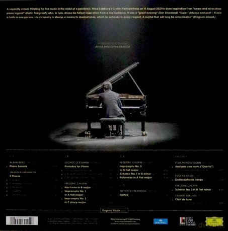 Evgeny Kissin: The Salzburg Recital [2xWinyl]