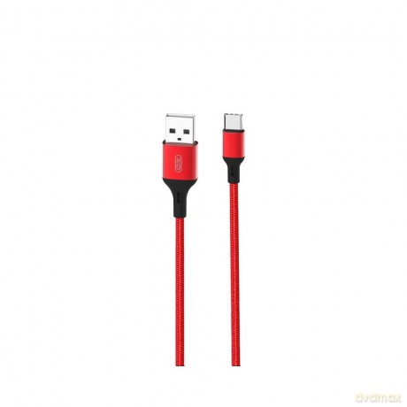 XO kabel NB143 USB - USB-C 2,0 m 2,4A czerwony