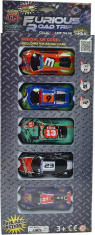 Auto Club Racing Team 1:64 - 5 szt. Box