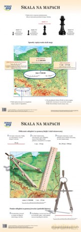 Plansza Przyroda Skala Na Mapach [PLANSZA]