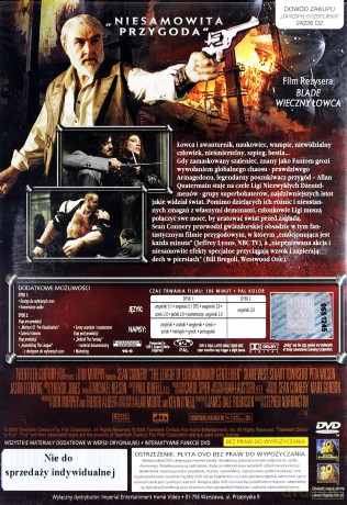 Liga niezwykłych dżentelmenów [2DVD]