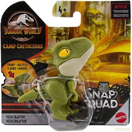 Jurrasic World Snap Squad Dinozaury