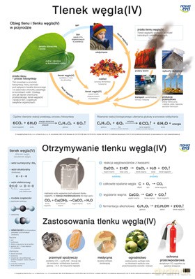 Chemia Plansza Dydaktyczna Tlenek Węgla Iv [PLANSZA]