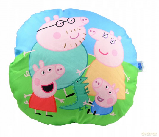 Poduszka kształtka mikrofibra 40x40 Peppa Peppa PP192022