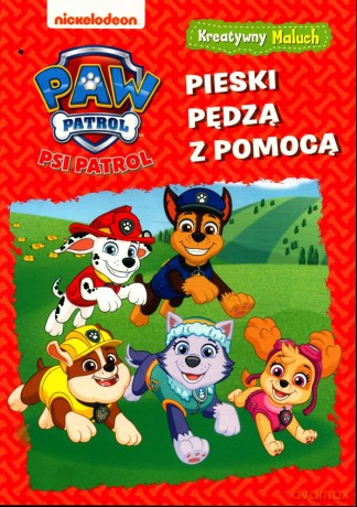 Psi Patrol Kreatywny maluch - Pieski pędzą