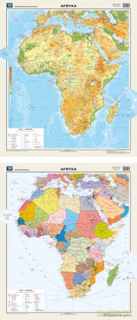 Afryka Mapa Podręczna [MAPA]