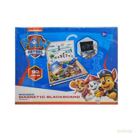 Tablica kredowo-magnetyczna licencja Psi Patrol ok. 90 puzzli, 31x2