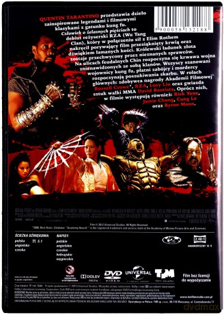Człowiek o żelaznych pięściach [DVD]