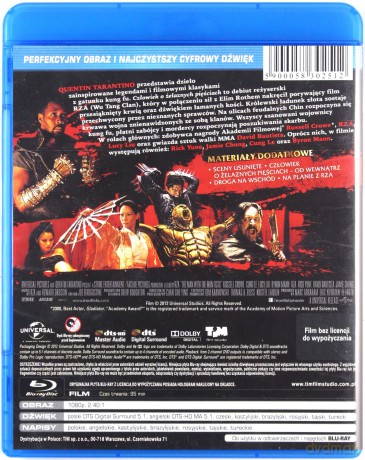 Człowiek o żelaznych pięściach [Blu-Ray]
