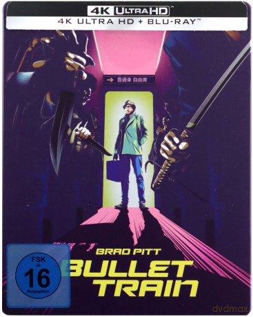 Bullet Train (steelbook) [Blu-Ray 4K]+[Blu-Ray]