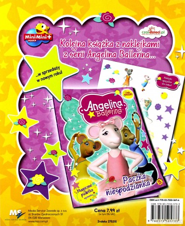 Angelina Ballerina nr 04 Najlepsza baletnica [KSIĄŻKA]
