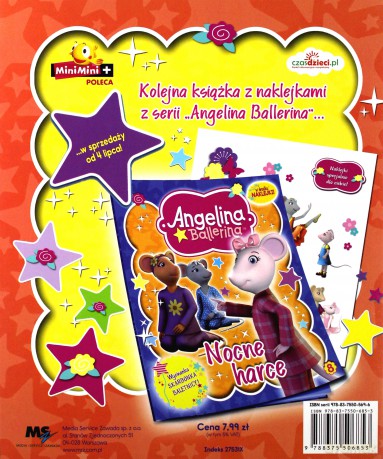 Angelina Ballerina nr 07 Taniec z wypiekami [KSIĄŻKA]