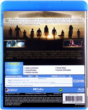 Eternals [Blu-Ray]