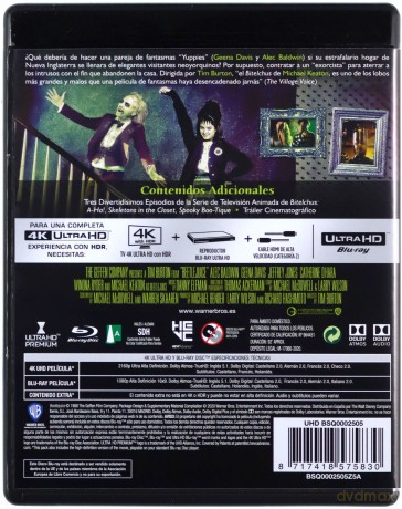 Beetlejuice (Sok z żuka) [Blu-Ray 4K]+[Blu-Ray]