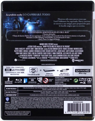 Harry Potter i Zakon Feniksa [Blu-Ray 4K]+[Blu-Ray]