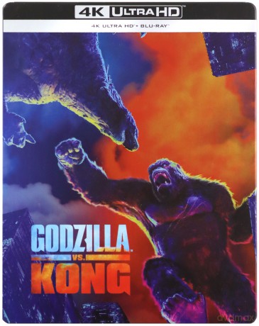 Godzilla vs. Kong (steelbook) [Blu-Ray 4K]+[Blu-Ray]
