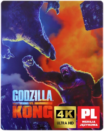 Godzilla vs. Kong (steelbook) [Blu-Ray 4K]+[Blu-Ray]