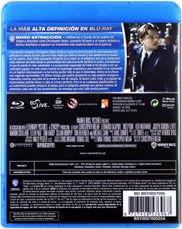 Inception (Incepcja) [Blu-Ray]
