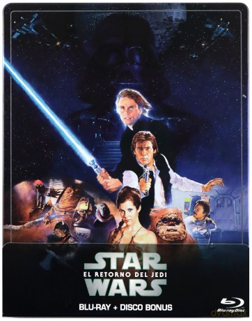 Star Wars: Episode VI - Return of the Jedi (Gwiezdne wojny: Część VI - Powrót Jedi) (steelbook) [2xBlu-Ray]