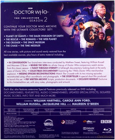 Doctor Who: The Collection - Season 2 (Limited) [9xBlu-Ray]