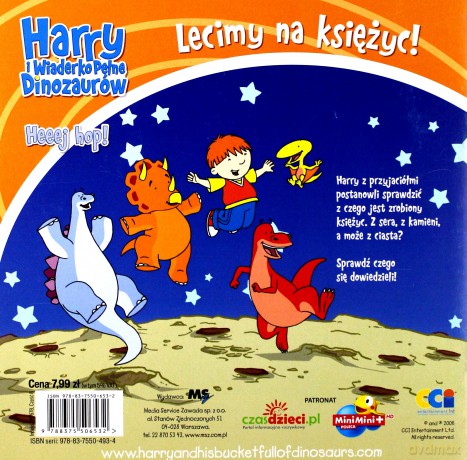 Harry i wiaderko pełne dinozaurów. Heeej hop! nr 08  [KSIĄŻKA]