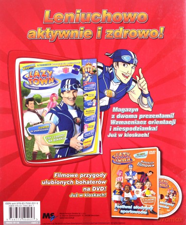 Lazy Town Leniuchowo - Zakrecone kolorowanki nr 05  [KSIĄŻKA]