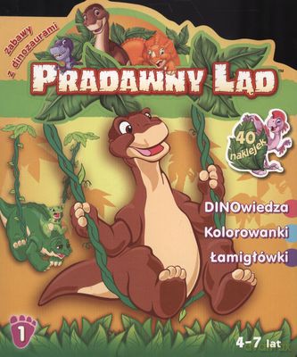 Pradawny Ląd. Zabawy z dinozaurami nr 01  [KSIĄŻKA]