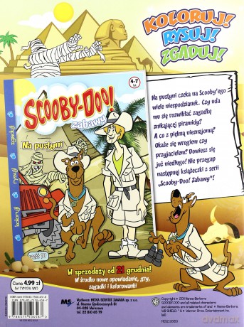 Scooby Doo! Zabawy nr 09 Nawiedzona szkoła [KSIĄŻKA]