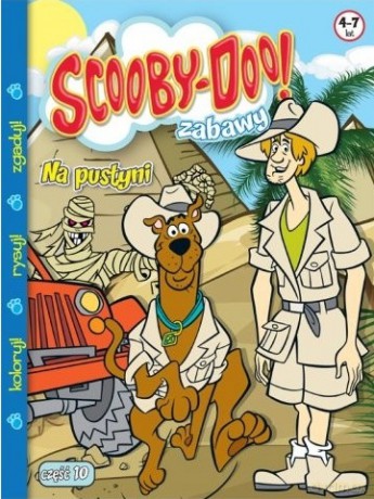 Scooby Doo! Zabawy nr 10 Na pustyni [KSIĄŻKA]